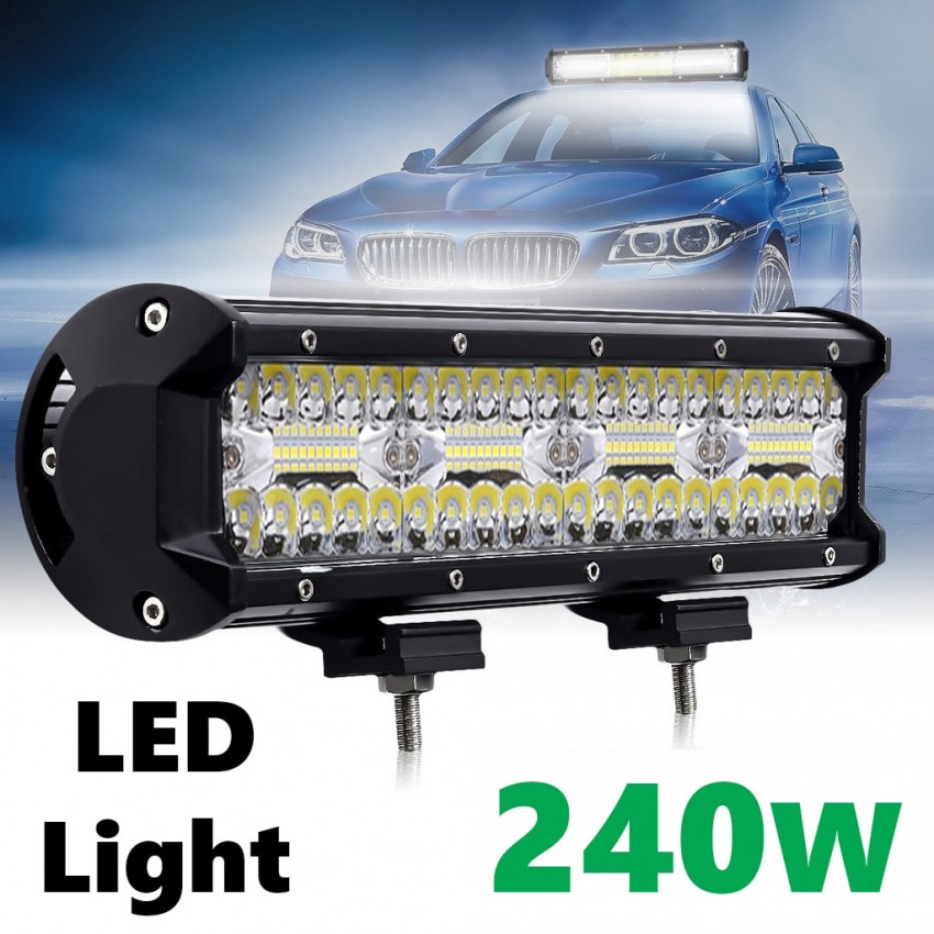 Автомобилен LED бар 240W - Мощен Прожектор за кола