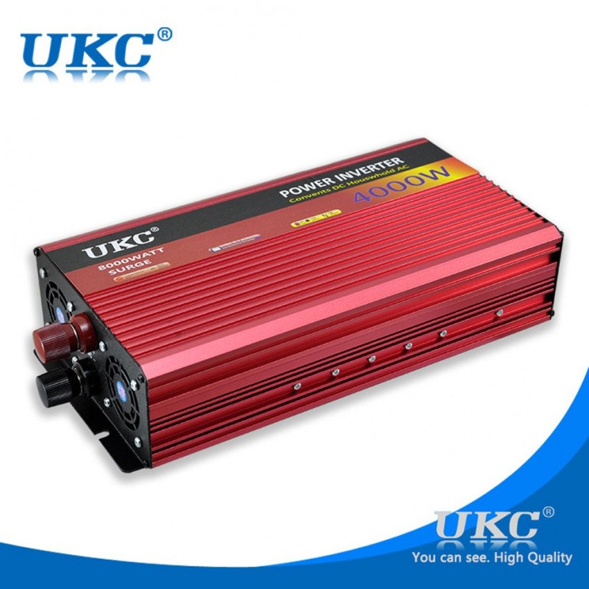 Инвертор на напрежение UKC 4000W 12V / 24V / 220V, Инвертер 4000В