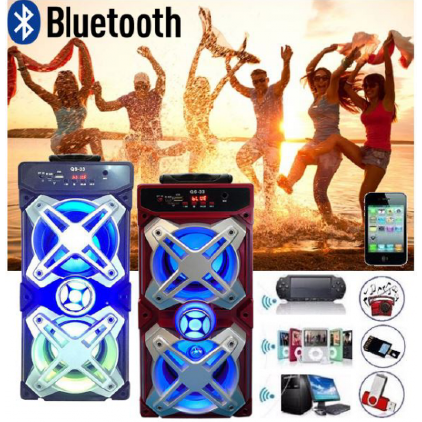 BLUETOOTH Преносима  Караоке Тонколона 