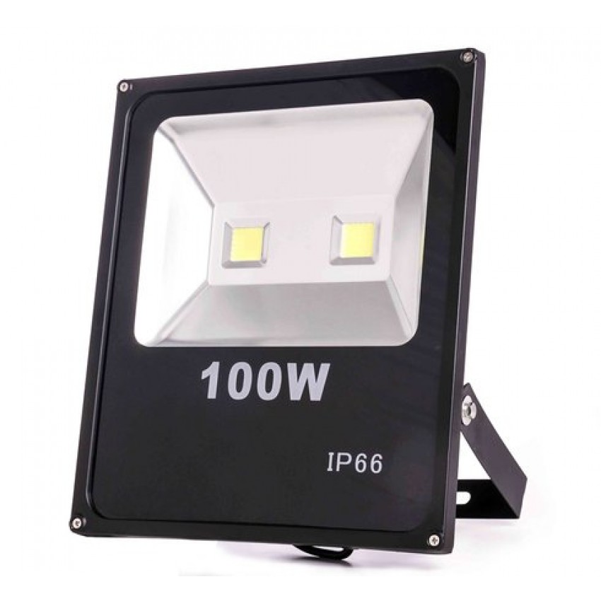 LED Прожектор 100W ДВУДИОДЕН Дебел