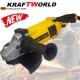 Немски голям ъглошлайф KraftWorld 2800W 180-230мм