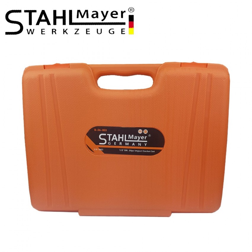 Ударни вложки Stahlmayer 1/2 , 20 бр. ( 10 - 38 )